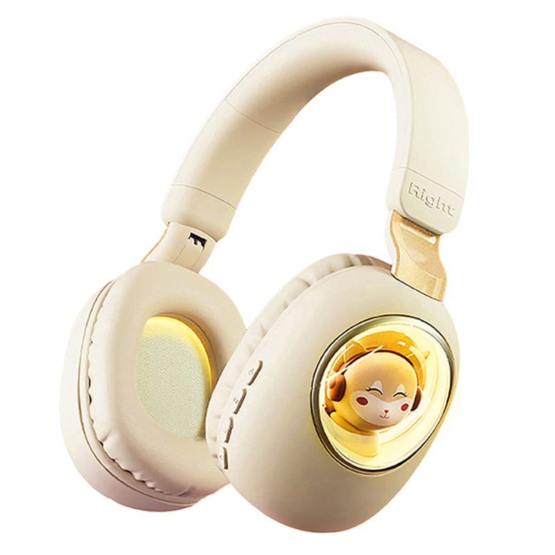 MS-B4 Cute Squirrel Cat Wireless Bluetooth Headphone RGB Light Girls Kids Stereo Music Headset Gift MS-B4 Cute Squirrel Cat Wireless Bluetooth Headphone RGB Light Girls Kids Stereo Music Headset Gift